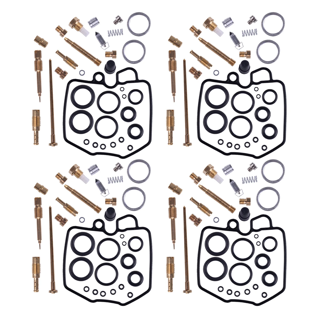 

DWCX 4 SET Motorcycle Carburetor Carb Repair Kit Rebuild Fit For Honda CBX 1000 & CBX 1000 Pro Link 1981 1982 1983