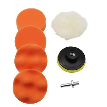 

6 Pcs Burnishing Foam Sponge Polishing Cone Shaped Buffing Pads for Car Wheel Hub Tool Car Polisher 2020 New