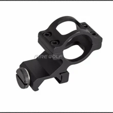 Универсальный охотничий прицел с быстроразъемным креплением 25,4 мм 30 мм с кольцом 20 мм с рельсовым адаптером для винтовки