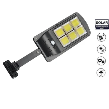 

120 LED Solar lamp Sensor solar Powered Panel LED Street Light Outdoor Garden Path Spot Wall Emergency Lamp luminaria 3 modes em