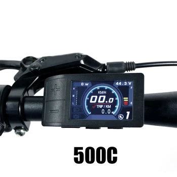 

24V/36V/48V LCD Display For Bafang Mid Drive Motor 500C Stopwatch Speed Meter