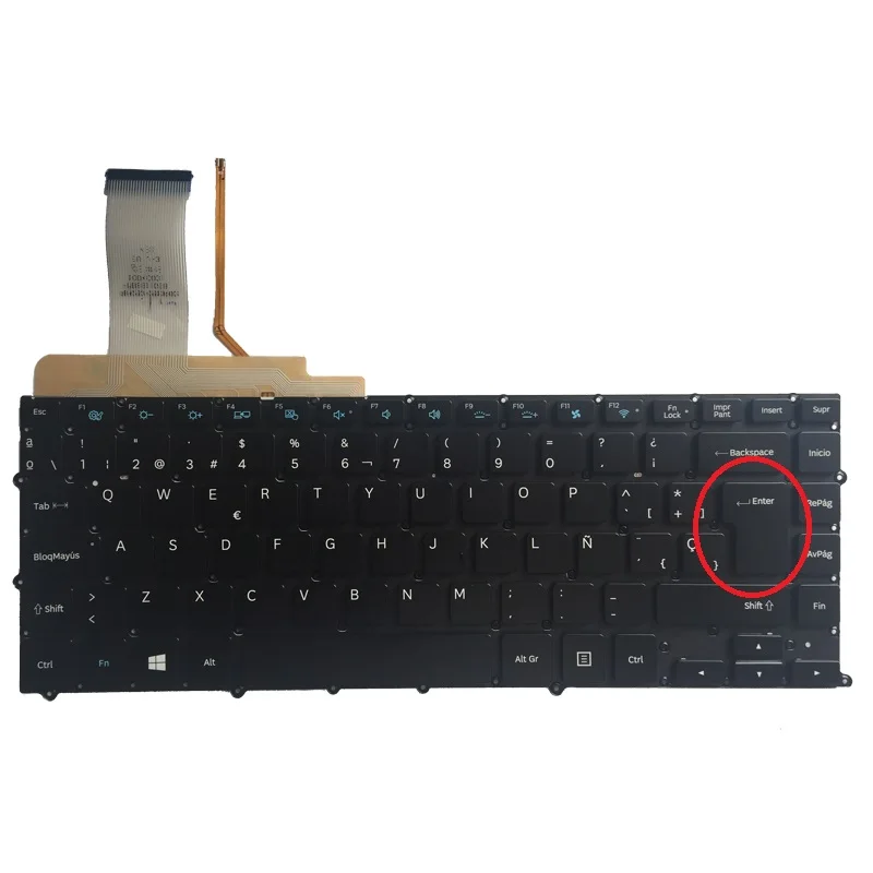 НОВЫЙ Испанский клавиатура для SAMSUNG np900x4 NP900X4B NP900X4C NP900X4D SP Клавиатура ноутбука