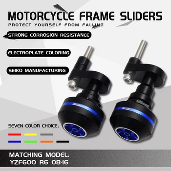 

Motorcycle Frame Sliders Crash Falling Protection Pad For YZF-R6 YZF R6 YZF600 R6 2008-2016 09 10 11 12 13 14 15