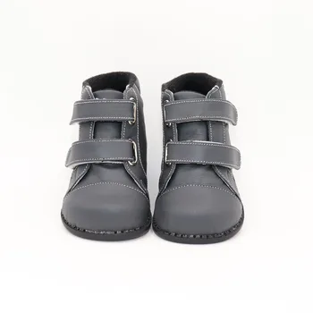 

TipsieToes Brand High Quality Leather Stitching Kids Children Soft Boots School Shoes For Boys 2020 Autumn Winter Snow Fashion