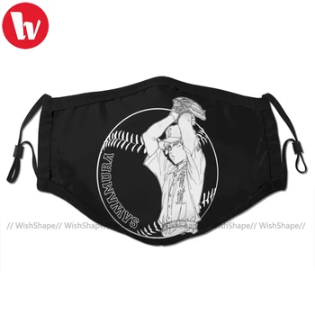 

Baseball Mouth Face Mask Diamond No Ace Eijun Sawamura Facial Mask Funny Kawai with 2 Filters for Adult