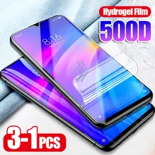 3-1Pcs Hydrogel Soft Film For Xiaomi Redmi Note 8 7 6 5 Pro 8T Screen Protector For Redmi 7A 8 K20 K30 Pro Protective Film Cover
