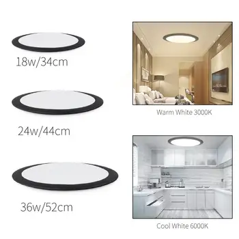 

Ultra-thin UFO Ceiling Light 85V-265V Circular Panel Light Surface Mounted Led Ceiling Light Lamp Led Lamp