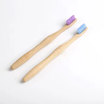 

1pcs Replacement Toothbrush Calabash Shaped Handle Wooden Bamboo Oral Care Tooth Tools Natural Soft Bristle Travel Tooth Brushes