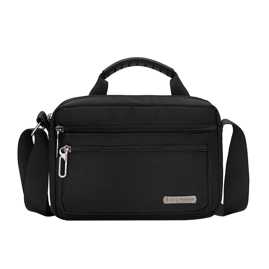 

Simpler Shoulder Bags Men Handbga Big Capacity Fashion Bag Travel Pocket Solid Unisex Shoulder Handbag Casual Bag Waterproof Bag