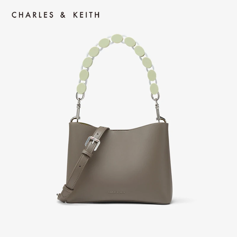 CHARLES＆KEITH Новинка на Весну 2020г. CK2 10781166 Женская большая сумка через плечо с
