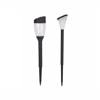 

Solar Light LED horseshoe oblique mouth lamp outdoor waterproof park courtyard garden aisle path decoratively insert lamp