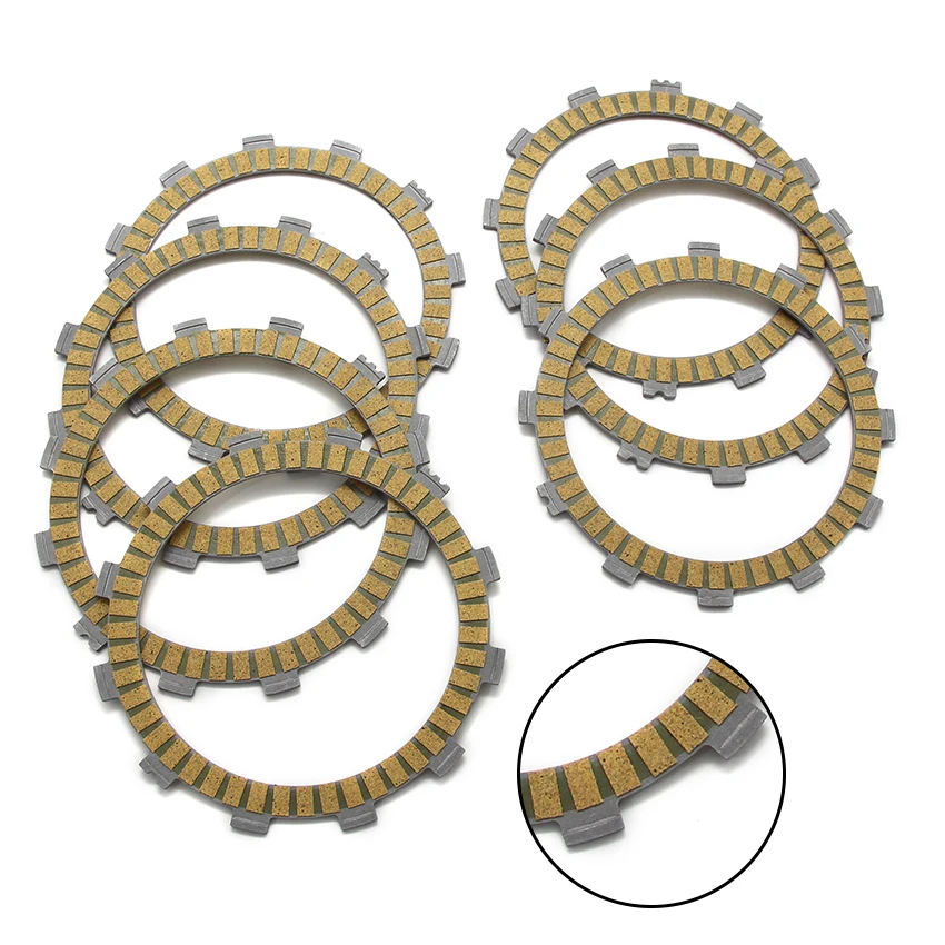 

Motorcycle Friction Clutch Plates For Yamaha XSR900 MT09 MT09A MT-09 ABS YZF R1 R1SP Naked Fazer N/NA 5VY-16321-00 5VY-16330-00