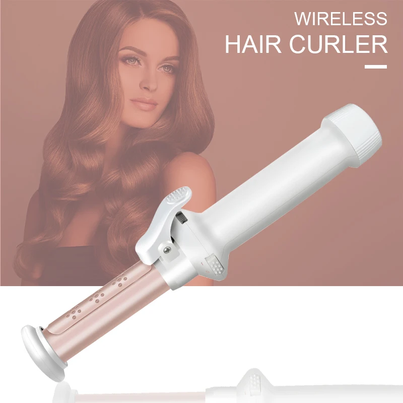 Electric Professional Ceramic Hair Curler Lcd Curling Iron Roller Curls Wand Waver Fashion Styling Tools