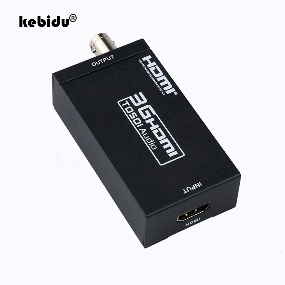 Kebidu новейший мини HD 3G HDMI в SDI Box конвертер адаптер Поддержка / сигналов