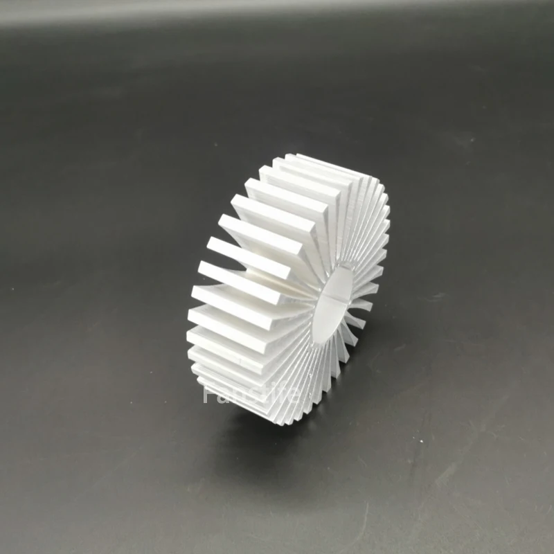 100mm LED Track Light Housing Radiator 10-15w Aluminum Led Heatsink