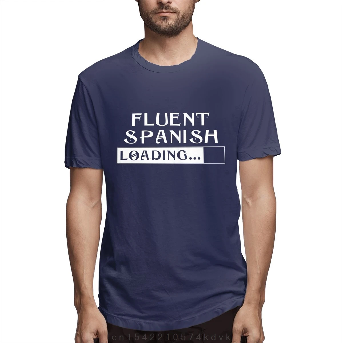 

Футболка мужская с коротким рукавом и круглым вырезом, 100% хлопок