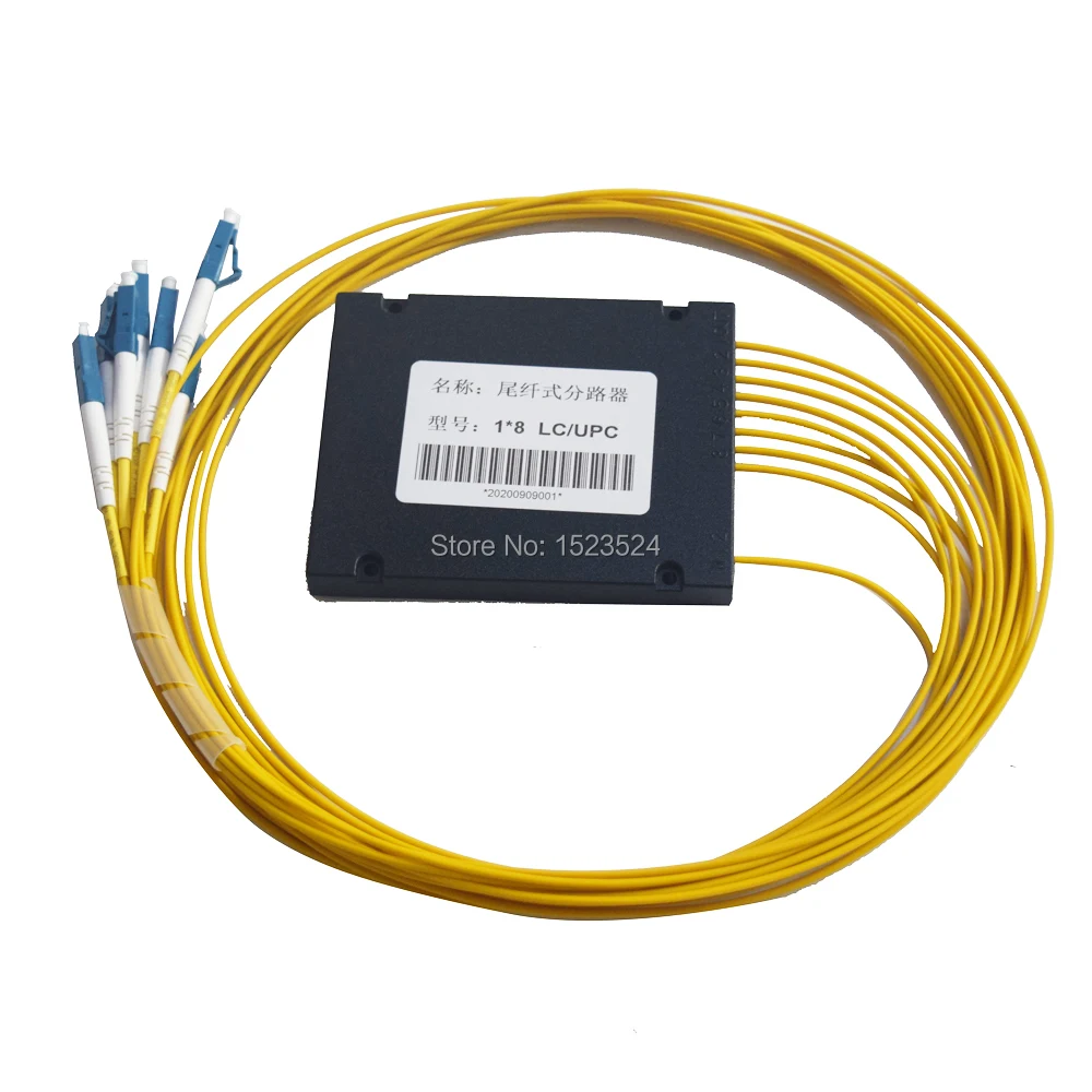 Бесплатная доставка EPON FTTH 2 0 мм 1x8 ABS коробка модуля Тип LC/UPC коннектор волоконно