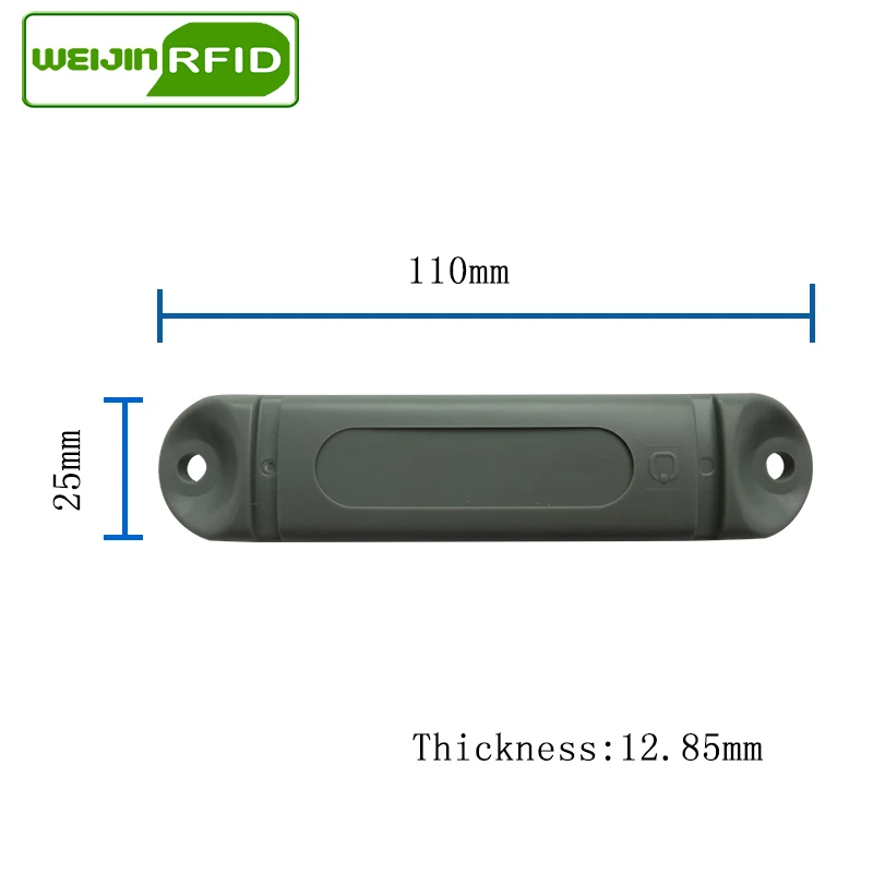 UHF RFID металлическая бирка omni-ID EXO800 915m 868mhz Impinj Monza4QT EPC 100 шт прочные ABS смарт-карты пассивные RFID метки