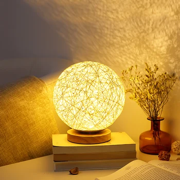 

Creative ins bedroom bedside table lamps girl dream small moon night light table lamps for living room