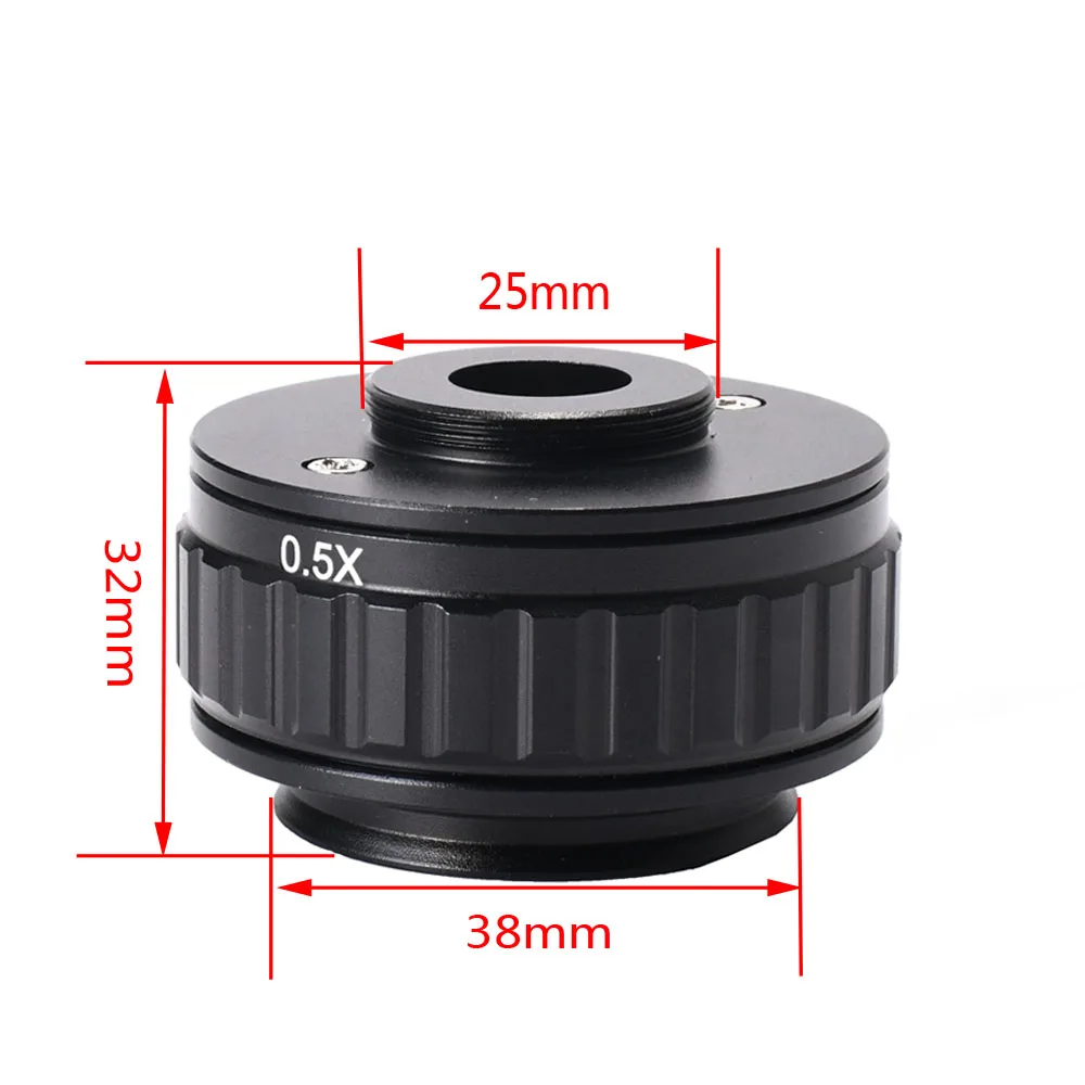 1X 0.35X 0.5X C-mount адаптер объектива фокусировка Регулируемая Установка камеры для нового типа Тринокулярный стереомикроскоп 3 типа s