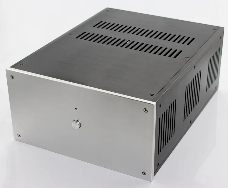 Full Aluminum DIY Silver Blank HIFI Amplifier Chassis DAC Case Preamp - View #9