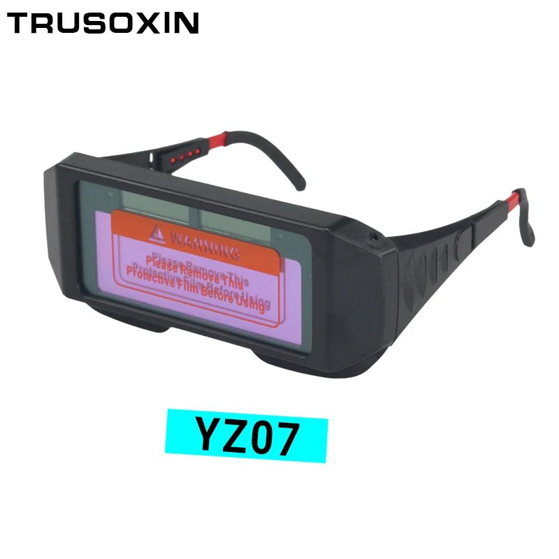 Солнечная Авто Затемняющая маска для глаз сварочный шлем Сварочная маска тени для век/патч/очки для глаз очки для сварщика глаз - Цвет: YZ07