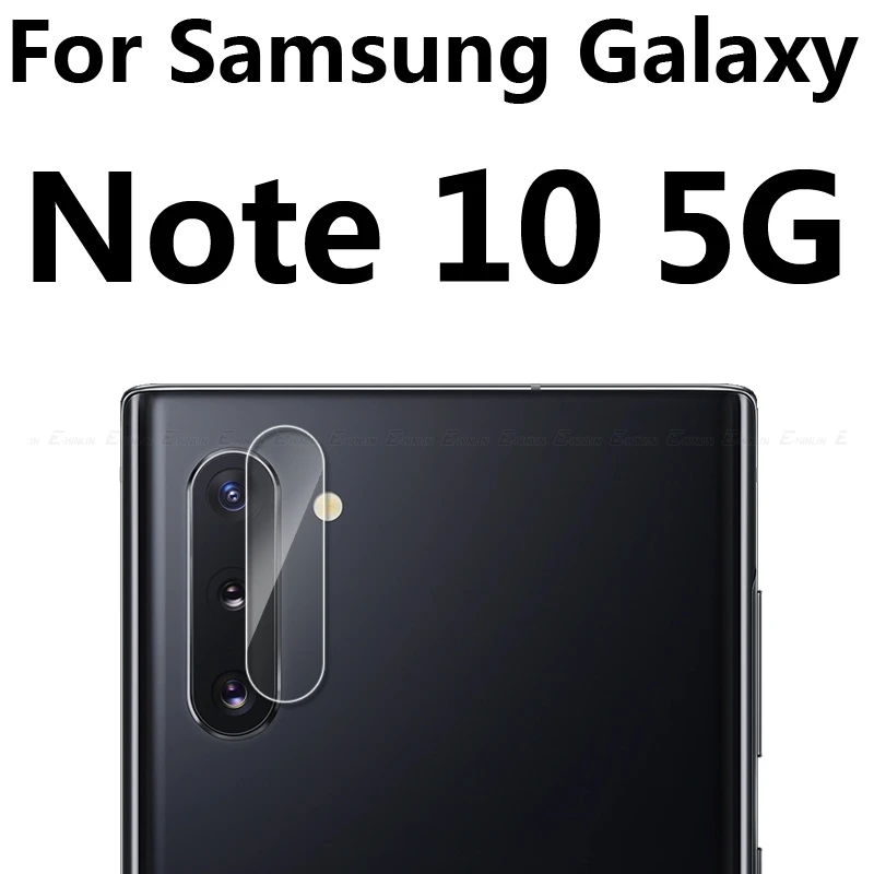 Задняя Защитная пленка для объектива камеры из закаленного стекла для samsung Galaxy S10 5G S10e S9 S8 Plus S7 edge Note 10 9 8 - Цвет: For Note 10 5G