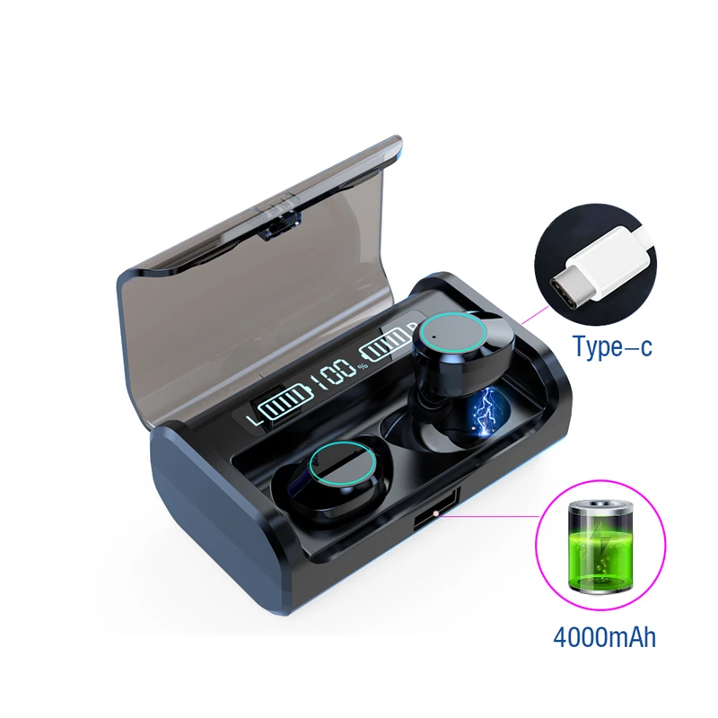 G06 TWS 5.0 Bluetooth Earphone Stereo Wireless Earphones In-ear Waterproof Headset LED Smart Power Bank for realme x2 pro Q x x2 G06 TWS 5.0 Bluetooth Earphone Stereo Wireless Earphones In-ear Waterproof Headset LED Smart Power Bank for realme x2 pro Q x x2
