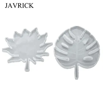 

DIY Crystal Epoxy Mould Coaster Table Decorations Mold Leaf Maple Shape Molds