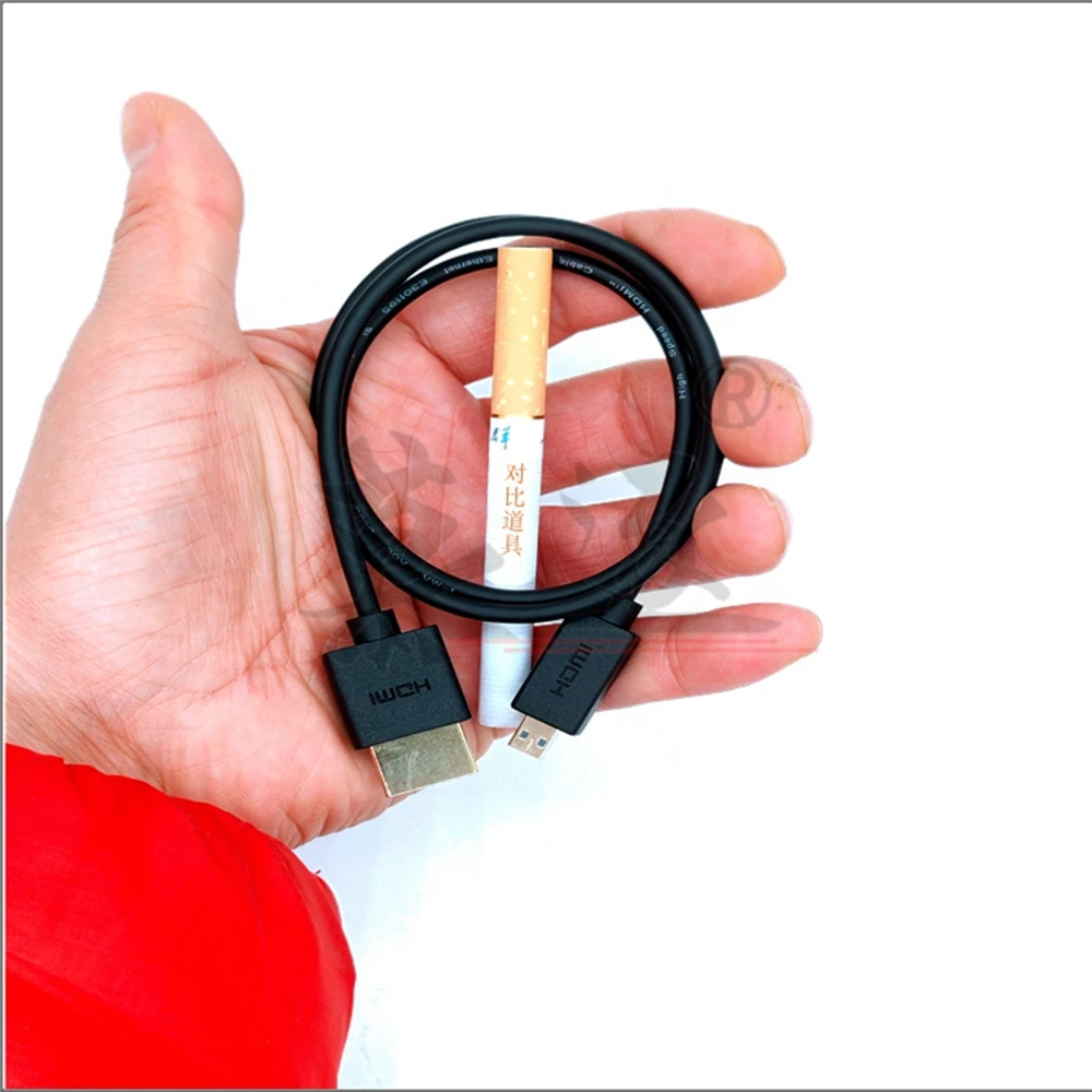 Ultra Slim Thin HDMI Cable - Male to Mini Micro HD-Compatible Male, Super Soft, OD 3.0, 2k 4k HD @60Hz, 30cm/60cm/1m Description Image.This Product Can Be Found With The Tag Names Computer Cables Connecting, Computer Peripherals, Hdmicable, PC Hardware Cables Adapters