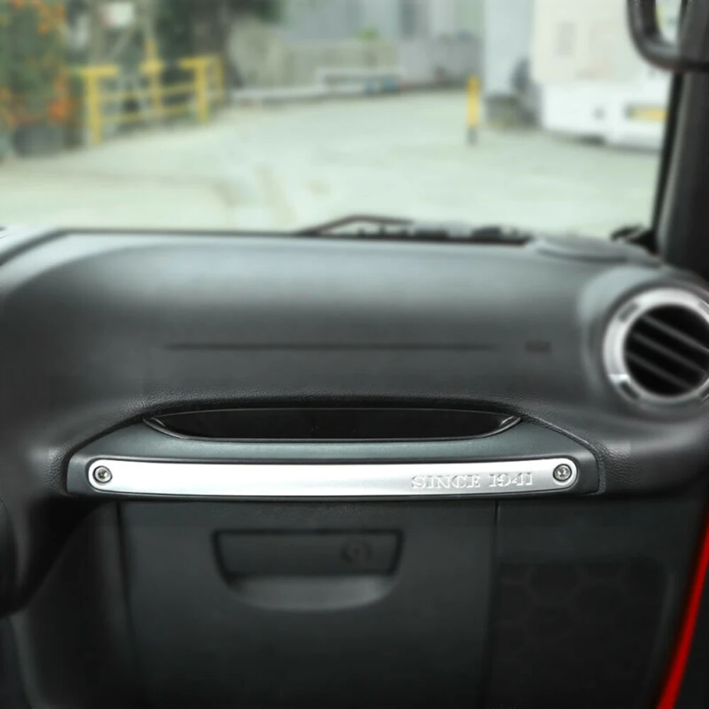 Автомобильный подлокотник для хранения для Jeep Wrangler JK 2007- Запчасти для внутреннего контейнера