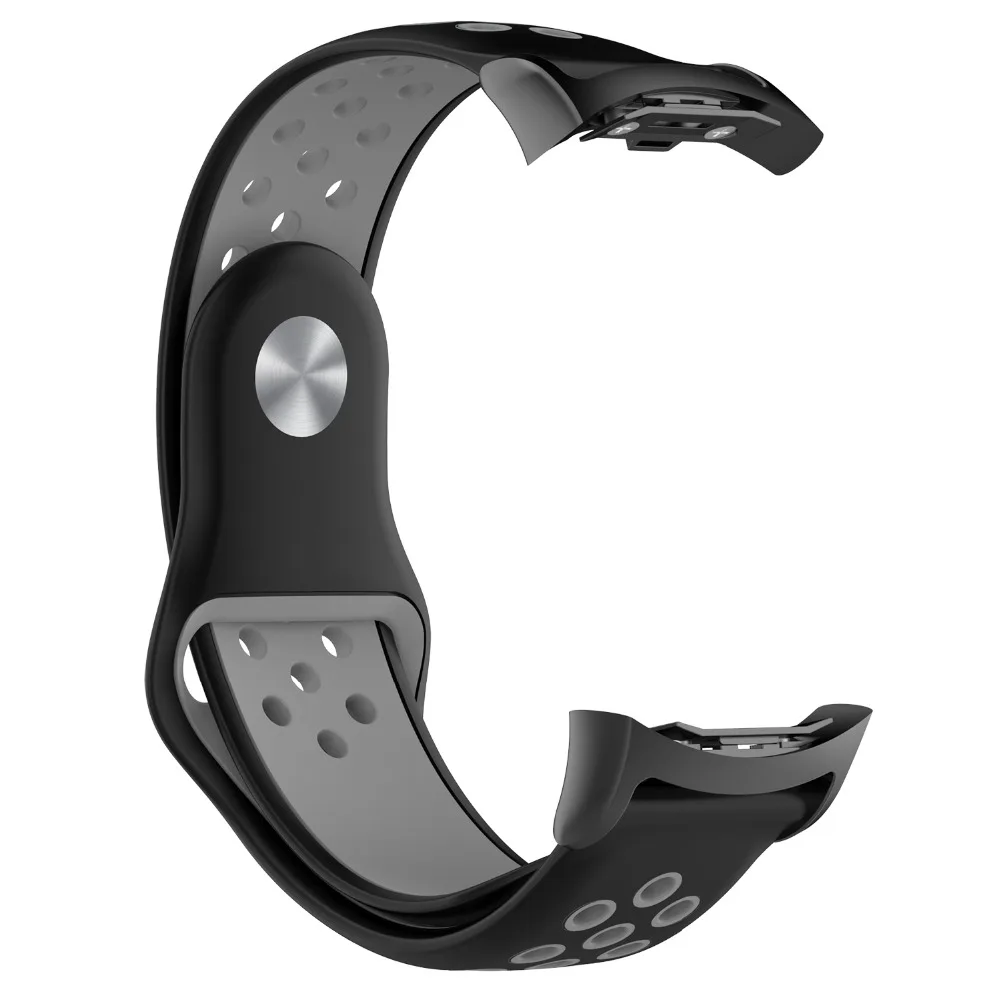 Двойной Цветной силиконовый ремешок для samsung gear Fit 2 Fit2 Pro SM-R360 SM R350 спортивный ремешок замена Браслет ремешок для часов браслет