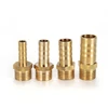 Brass Pipe Fitting 4mm 6mm 8mm 10mm 12mm  Hose Barb Tail 1/8" 1/4" 1/2" 3/8" BSP Male Connector Joint Copper Coupler Adapter 2