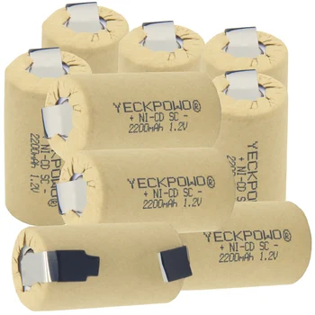 

soldering tape 2200mAh sub C battery 1.2V NICD nickel sheets SC batteries for flashlight solar for dewalt for bosch for USAG