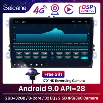 

Seicane 9 inch GPS car multimedia player 2 Din radio Car Android 9.0 for VW Volkswagen Skoda Octavia golf 5 6 Passat/b7/b6/leon