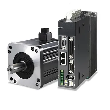 

Delta CNC 4.5KW AC Servo Motor Drive kits System 220V 28.65NM 180mm with 3M Cable ECMA-F11845RS+ASD-A2-4523-L