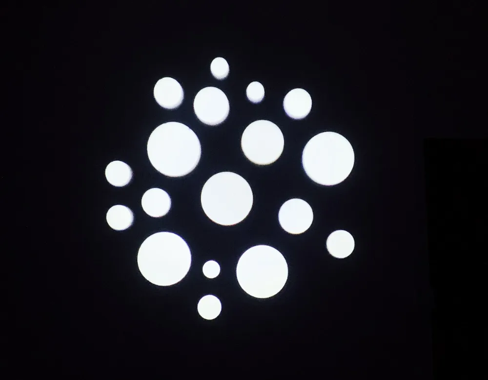 led 90w gobo led moving head light 3 face pris