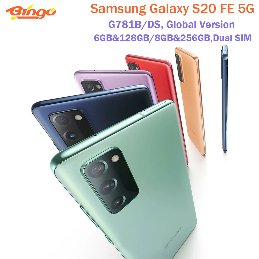 Samsung Galaxy S Fe 5g G781b Ds S Lite Octa Core Exynos 990 6 5 128gb 256gb Triple Cameras 32mp Cellphone Unlocked Nfc Mobile Phones Aliexpress