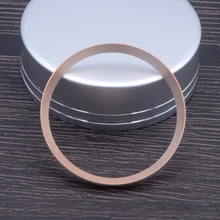 

Gold/Rose Gold chapter ring 30.8mm Seiko Mod Watch Chapter Ring Fit Seiko SRPD SKX007 watch case for NH35 NH36 4R35 Movement