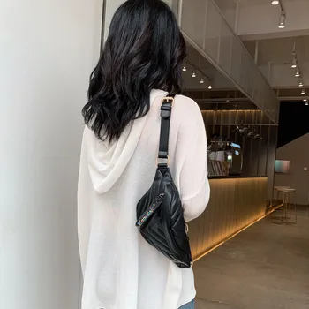 

Fashion 2020 New Women Lady Bag Thread Small Crossbody Bag Waist Chest Messenger Bag Outdoor Sports Bag Bolso Mujer#G30