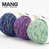 MANG 50g 1Pc Special Colorful Hand Knitting Crochet Slub Spray Blended Yarn Wool Thread For Baby Lady Scarf Sweater Glove Bag 2