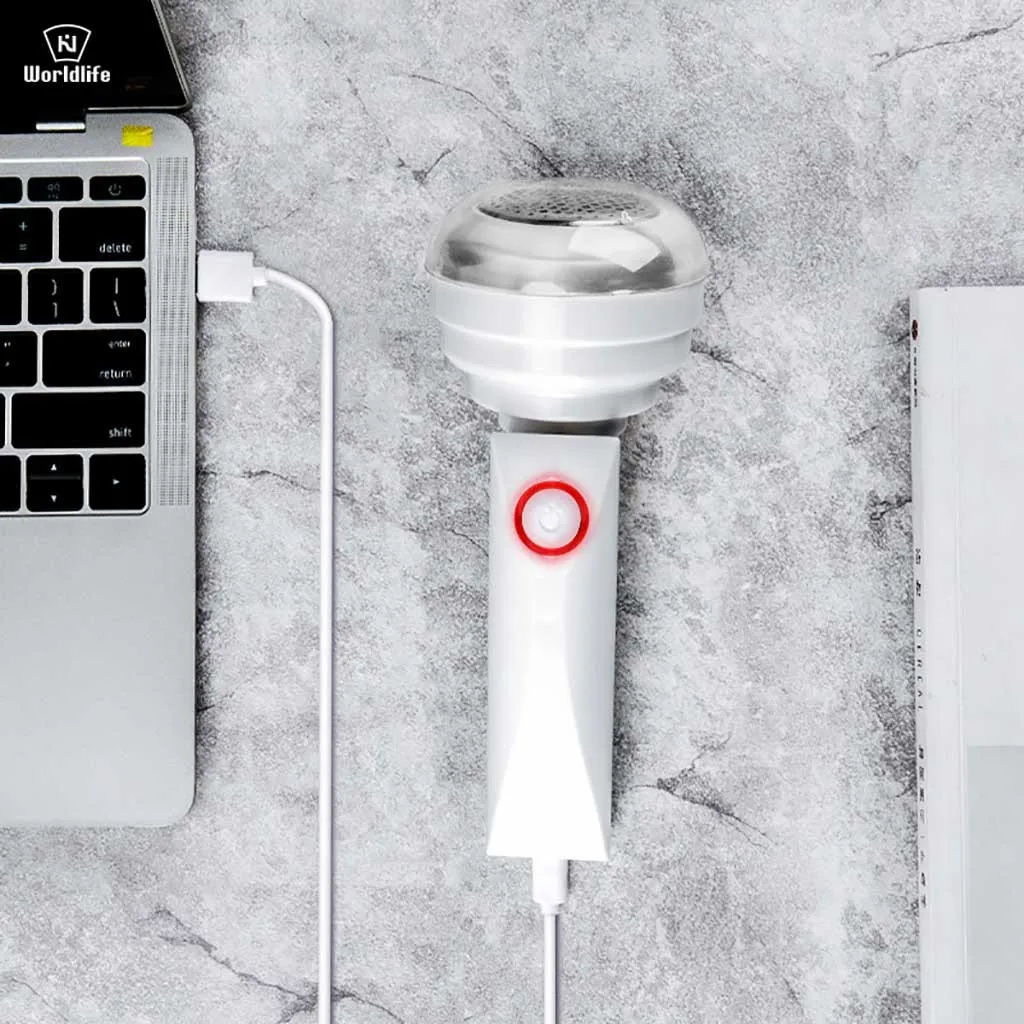 Устройство для удаления шерсти домашних животных Портативный USB подзарядки аппарат для удаления катышков 360 Вращающийся ворс свитер для детей Одежда для удаления таблеток#3O9