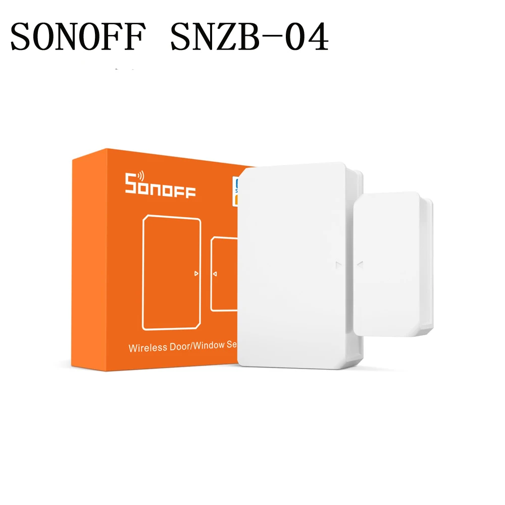 Беспроводной дверной/оконный датчик SONOFF SNZB 04 ZigBee обеспечивает умную связь между