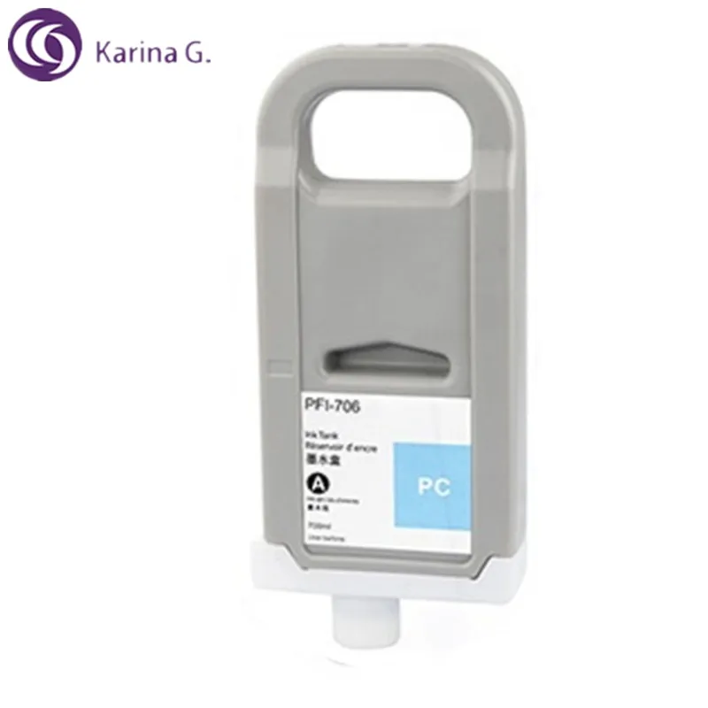 Premium Color Compatible Ink Cartridge for PFI706 PFI-706 PFI 706 Suit for