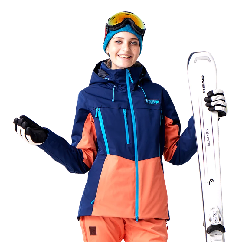 Chaqueta de esquí capucha mujer, ropa deportiva profesional de alta calidad, chaquetas para deportes al aire libre, N7452N|Chaquetas de esquiar| - AliExpress