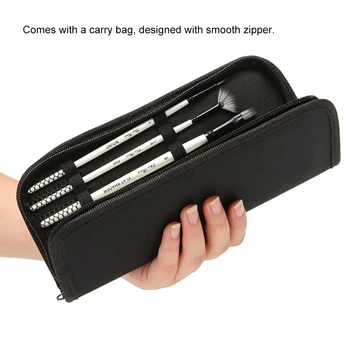 

10pcs Paint Brushes Set Kit Multiple Mediums Brushes with Nylon Hair Carry Bag for Artist Acrylic Aquarelle Gouache Oil Painting