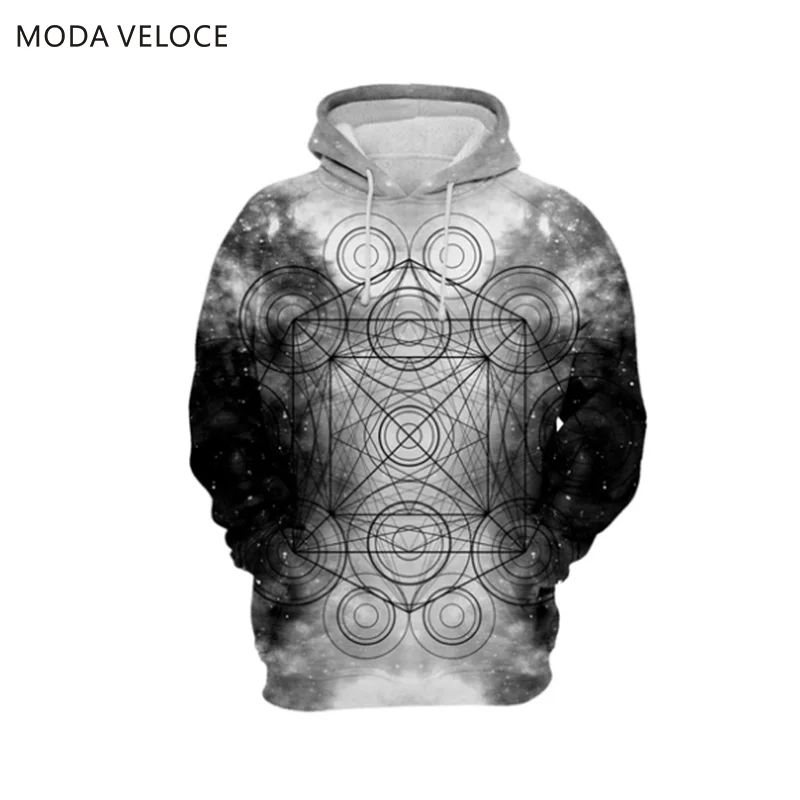 MODAVELOCE Infinite Dreams Толстовка полиэстер с шерстью Кофты для мужчин Высокое качество аниме 3d Толстовка для мужчин