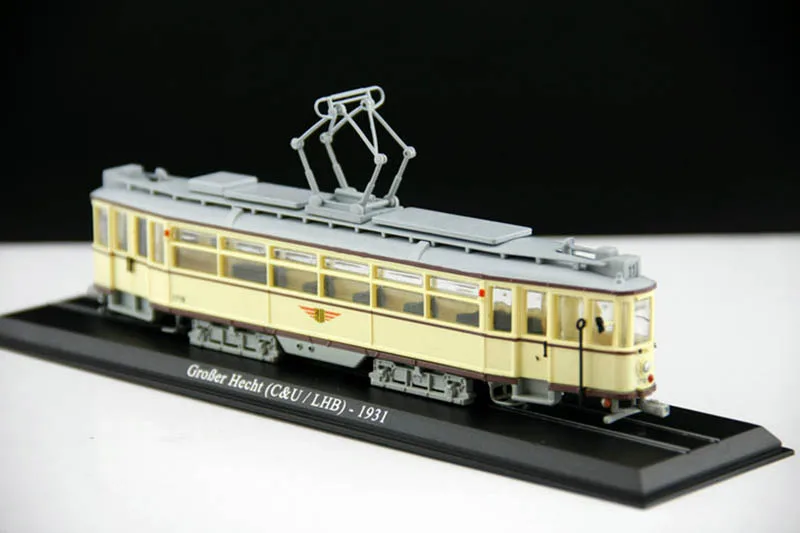 1/87 GroBer hecht 1931 статическая модель трамвая, игрушка из сплава, летающий Грац Паукер, коллекция 1987, поезд, игрушки, автомобиль