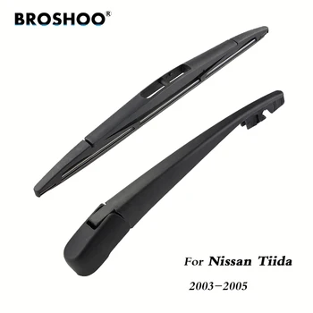 

BROSHOO Car Rear Wiper Blades Back Windscreen Wiper Arm For Nissan Tiida Hatchback (2003-2005) 305mm,Windshield Auto Styling