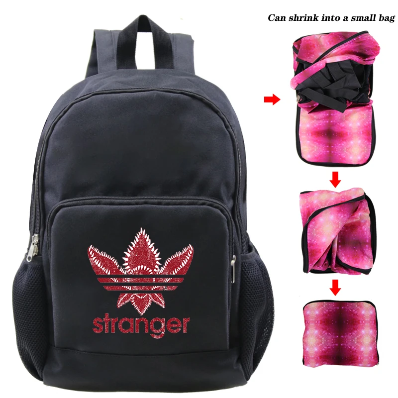 Plecak Mochila Stranger Things 3 Рюкзаки Sac A Dos Складные рюкзаки для школы подростков девочек женские дорожные сумки для ноутбука 8-10